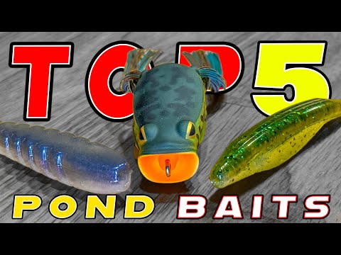 Top 5 Baits For Pond Fishing ( Bass Fishing )