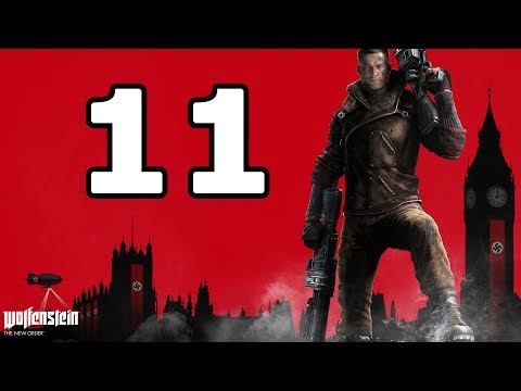 Wolfenstein: The New Order Walkthrough Part 11 - No Commentary Playthrough (PS4/Xbox One)