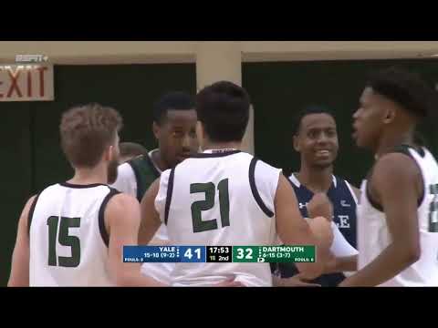 Highlights: Men's Basketball vs. Yale, Feb. 22, 2022