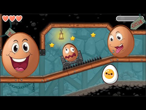 Big Red Ball 4 vs Egg Ball All Level Mixup Stage 40