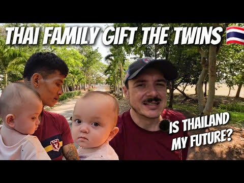 Is Thailand My Future? | Thai Family Gift The Twins