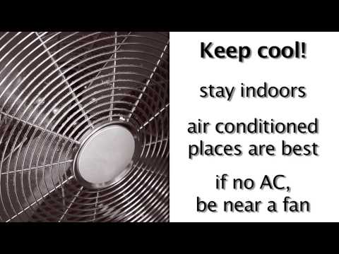 Dehydration, heat illness and the elderly