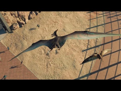 Jurassic World Evolution 2: JP3 Pteranodon breakout and human rampage