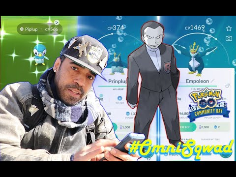 PIPLUP COMMUNITY DAY IN CENTRAL PARK NEW YORK CITY