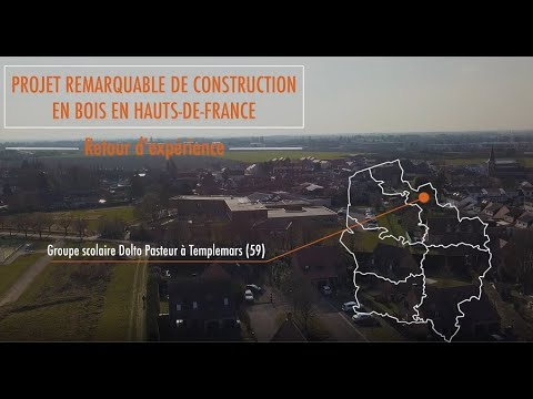 Groupe scolaire à Templemars : retour d’expérience d’un projet remarquable de construction en bois local