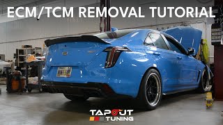Cadillac E99 ECM and T93 TCM Removal Tutorial | CT4-V Blackwing, CT5-V Blackwing, CT5-V