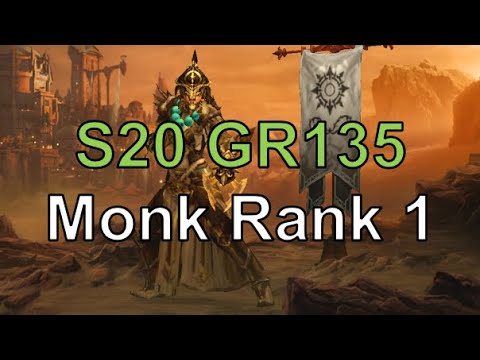 S20 Monk Rank 1 GR135
