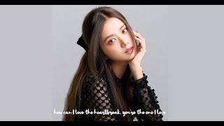 Download lagu BLACKPINK JISOO - how can I love the heartbreak, you're the one I love mp3