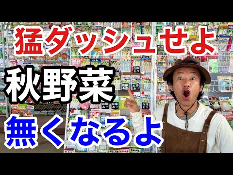  9月に蒔く種は何でしょうか？ 10種類の野菜と花が旬を迎えます！  庭園