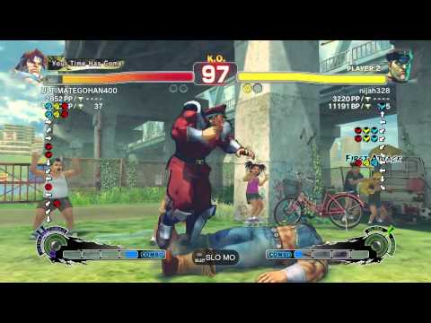 ULTIMATEGOHAN400 ( Hawk ) vs nijah328 ( Bison ) - SSF4 AE Version 2012 HD Replay