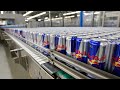 How Red Bull Is Made Today Inside The Modern Factory Billion Dollar Energy Drink Industry