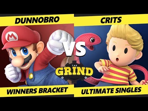 Smash Ultimate Tournament - Dunnobro (Mario) Vs. Crits (Lucas) The Grind 102 SSBU Winners Top 24