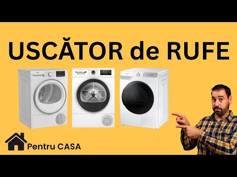 Cel mai bun USCATOR de RUFE in 2026 - Uscator de rufe electric cu pompa de caldura