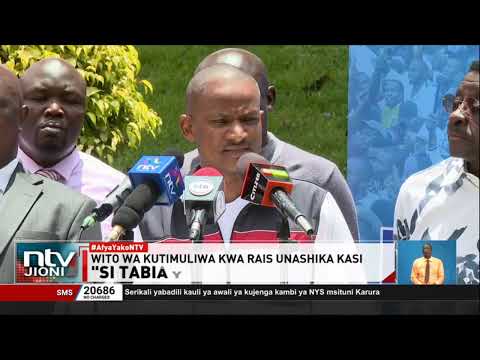 Wito wa kutimuliwa kwa Rais Ruto waendelea kushika kasi kufuatia matamshi yake yaliyoibua utata