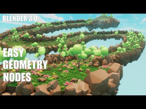 Easy Geometry Nodes - BLENDER 3.0