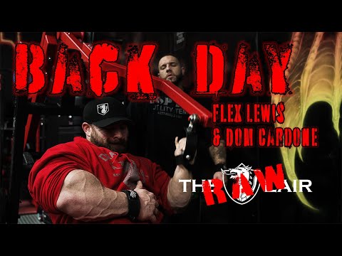 Dragon's Lair RAW - Flex Lewis & Dom Cardone Back Workout