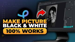 How To Make Picture Black and White Pixlr (FAST & EASY) | 100% WORKS | NO Yapping, To The Point!
