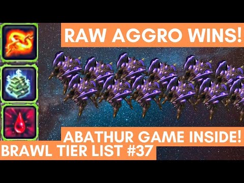 GRIDLOCKED DOWN, NO TIERING UP EARLY - Abathur Weekly Brawl Tier List [Starcraft 2 Direct Strike]