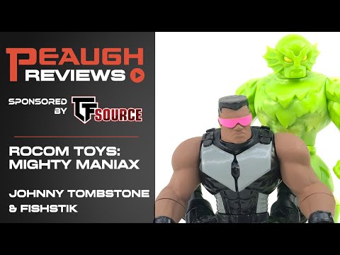 Video Review: Rocom Toys Mighty Maniax - JOHNNY TOMBSTONE & FISHSTIK