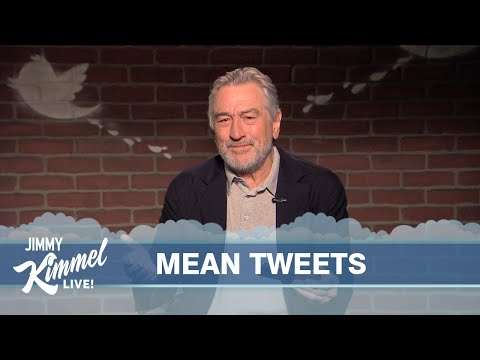 Mean Tweets - Robert De Niro Edition