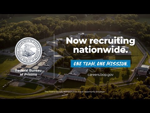 Now recruiting at the Federal Bureau of Prisons. Join us.