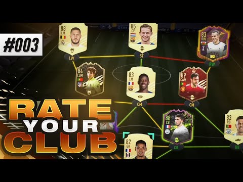 TRADING WITH ICONS! I RATE YOUR CLUB!! - EP. 3 - FIFA 21 Ultimate Team