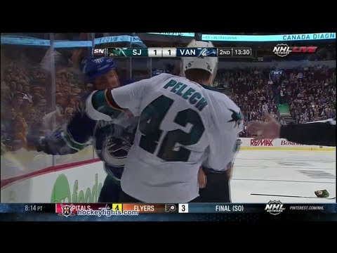 Matt Pelech vs Andrew Alberts Sep 16, 2013