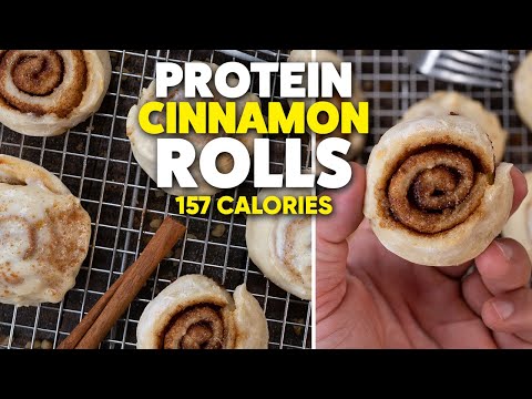 Protein Cinnamon Rolls | Easy & Low Calorie