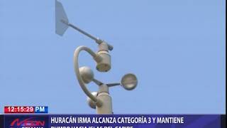 Huracán Irma alcanza categoría 3 y mantiene rumbo hacia islas del Caribe