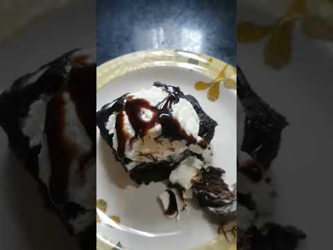 Chocolate brownie Recipe on my Channel Subscribe for more videos #youtubeshorts #foodmedia #yummy