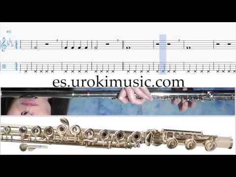 Como Tocar Flauta Maroon 5  She Will Be Loved  C#1 S#2 L#2 Clases Notas Musicales Tutorial Tablatura