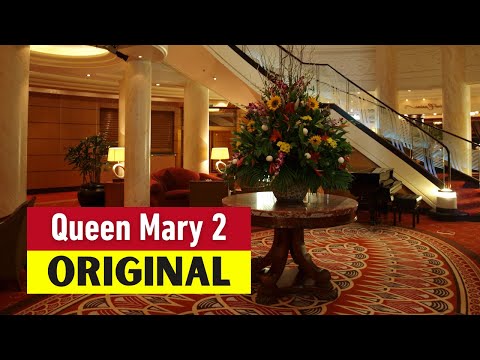 Thumbnail for Queen Mary 2's STUNNING ORIGINAL interior - QM2 ocean liner original interior tour.