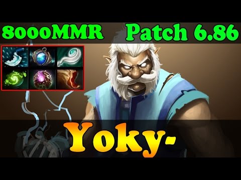 Dota 2 - Patch 6.86 : Yoky- 8000 MMR Plays Zeus Vol 1 - Ranked Match Gameplay!