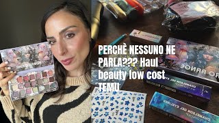 PERCHÉ NESSUNO NE PARLA??? Mega haul low cost TEMU #temu #temuhaul #temumakeup