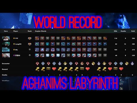 Aghanim Labyrinth - World Record Grand Magus IV