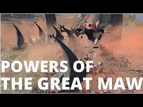THE POWER OF THE GREAT MAW:TOTAL WAR WARHAMMER 3 SPELL GUIDE