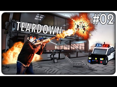 DEVASTIAMO E BRUCIAMO TUTTO E RUBIAMO LE AUTO NELLE VILLE DEI RICCHI | Teardown - ep. 02 ITA