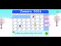 Starfall Calendar January 1st 2026