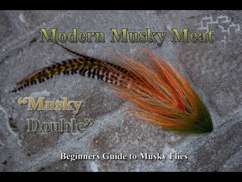 Modern Musky Meat: "Musky Double" - A Beginners Guide to Musky Flies