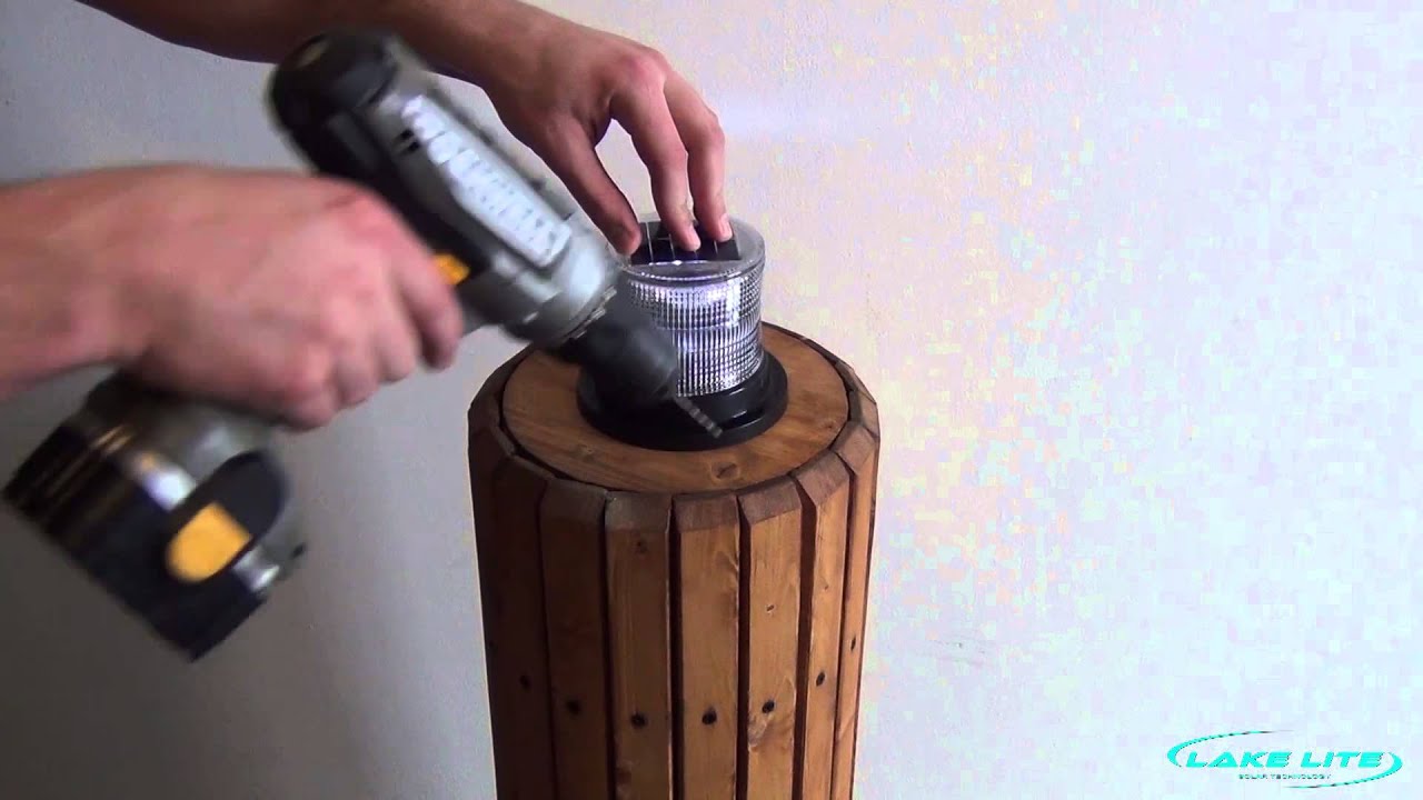 Solar Marine Light's  Installation Video