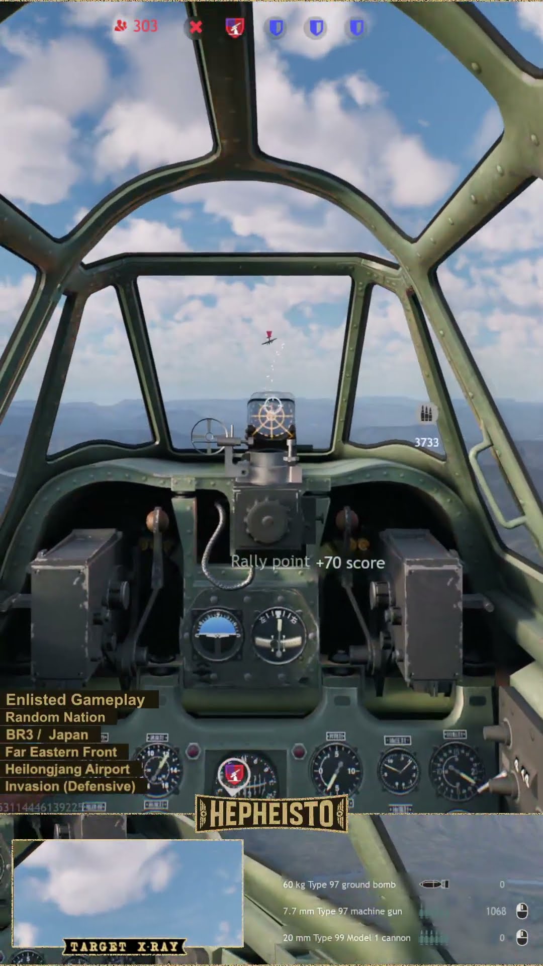 Pilot eliminates Pe-2-31 with 7.7mm machine gun