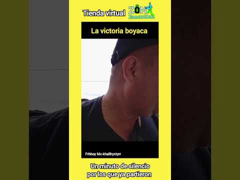 un minuto de silencio por los que ya partieron. la victoria boyaca