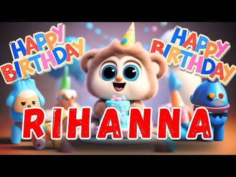 Happy Birthday Rihanna ❤️😘🎇🎊🎉 Song | Birthday songs | #birthday #songs #birthdaysong #rihanna