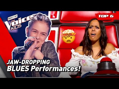 SWINGING BLUES Performances to Dance to in The Voice Kids! 😎 | Top 6