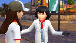 【シムズ4】授業中後ろの席の奴のちょっかいで廊下に立たされる【The sims4】