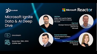 Microsoft Ignite Data & AI Deep Dive