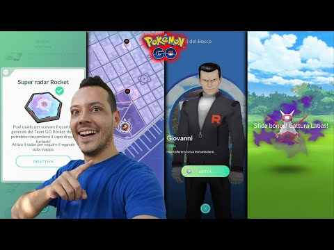 +100K CATTURE! Cerco GIOVANNI & catturo LATIAS OMBRA - Pokémon GO