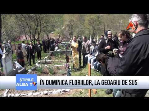 IN DUMINICA FLORIILOR, LA GEOAGIU DE SUS