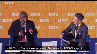 Ramaphosa arrives in Malaysia for ASEAN summit
