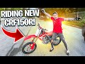 TAKING MY NEW CRF150R STREET RIDING IN MIAMI BRAAP VLOGS